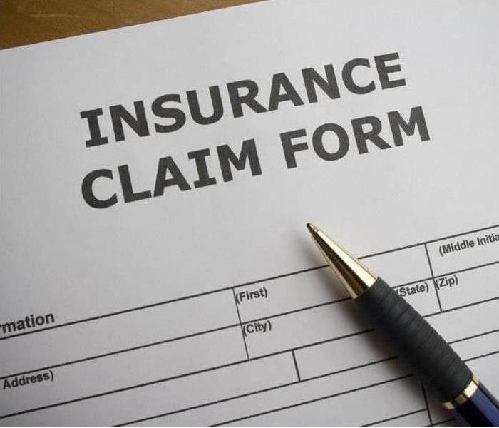 insurance document titled claim form